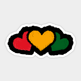 Juneteenth Flag Proud African American Sticker